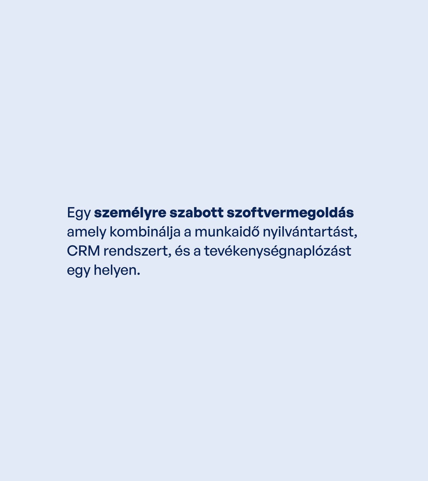 A Máltai Szeretetszolgálat munkaidő-nyilvántartó rendszerének felülete